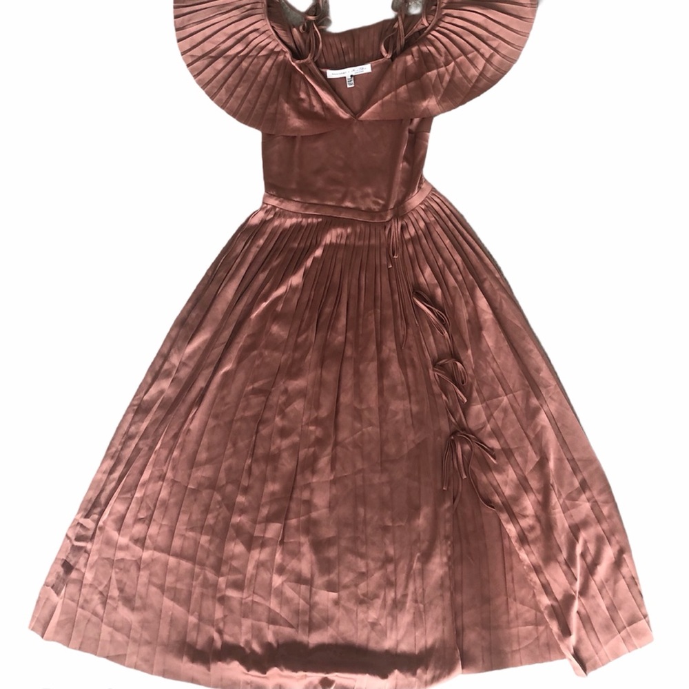 Banana Republic x Olivia Palermo Silk/Satin Dress